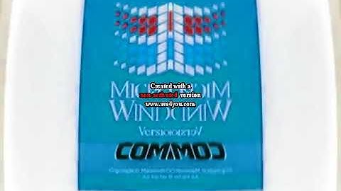 Windows 3.1 Startup in CoNfUsIoN