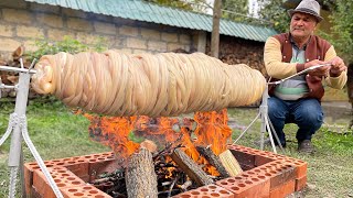 Стейк, Завернутый в 150 м Бараньих Кишок По-Деревенски! Наши Вкусовые Рецепторы В Шоке