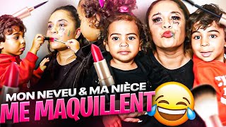 Mon neveu & ma nièce me maquillent ( ils ont dead ça 🤡 ) by Pembe Cherole 37,366 views 2 years ago 12 minutes, 57 seconds