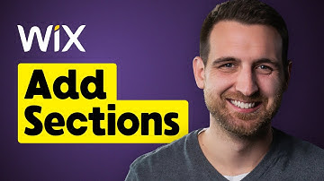 How to Add a Section on Wix