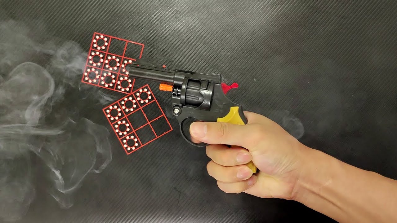Cheapest Cap Gun Revolver Toy 2024 - Plastic & Powerful
