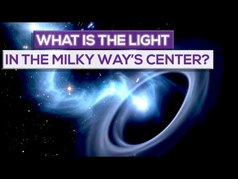 What Is The Light In The Center Of The Milky Way Galaxy?