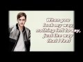 Logan Henderson ft Kendall Schmidt - Next Step lyrics