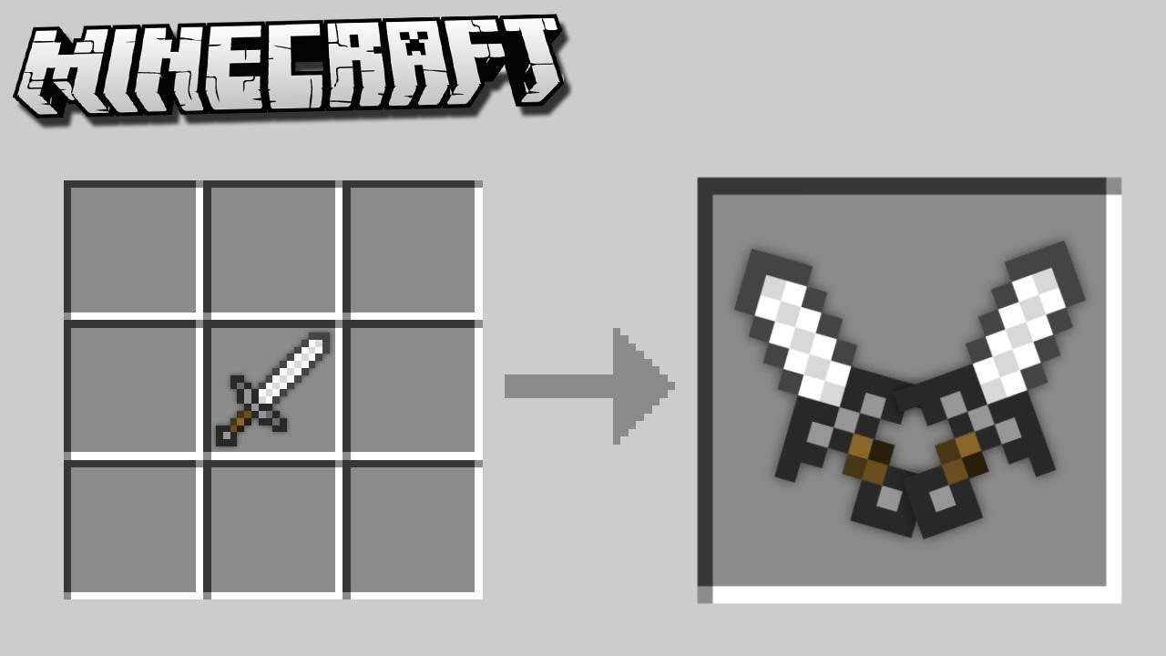 Turn SWORDS Into DAGGERS in Minecraft! - YouTube