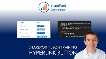 SharePoint JSON Training Hyperlink-knop