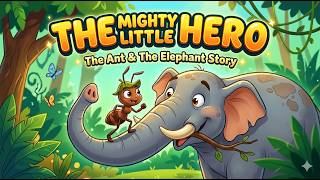 The Ant and the Elephant | Moral Story in English | Never Underestimate the Small | Short Story