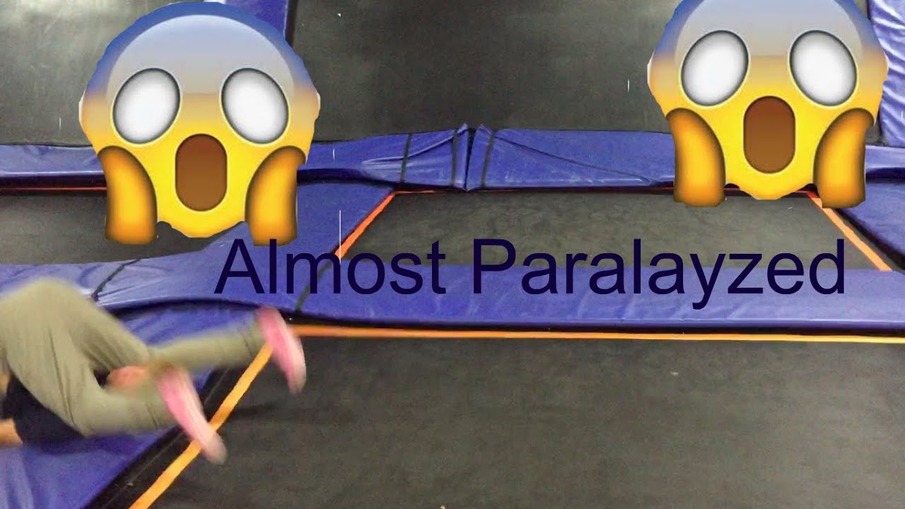 Paralyzed at Trampoline Park!! ? YouTube