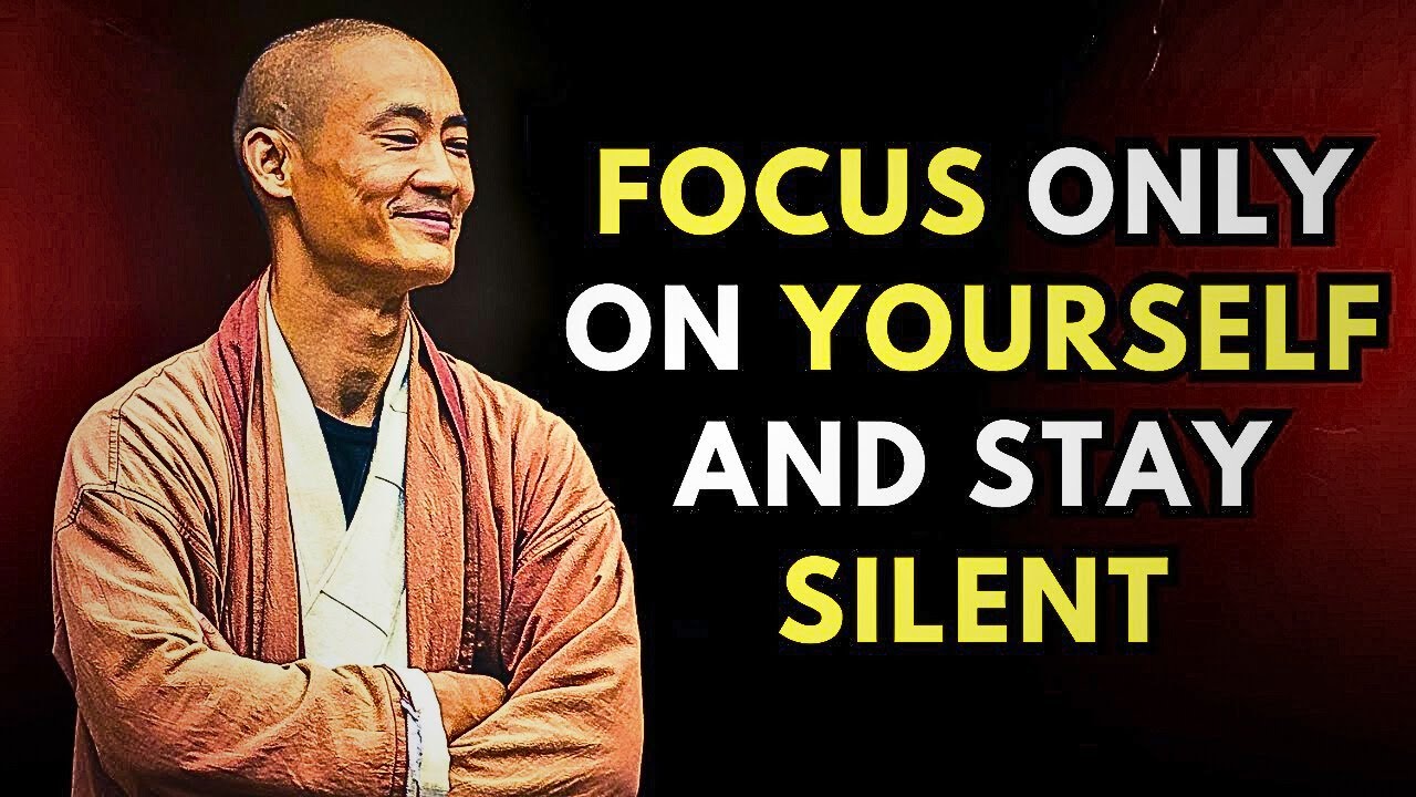 When You Focus on Yourself & Stay Silent, Everything Falls Into Place ...