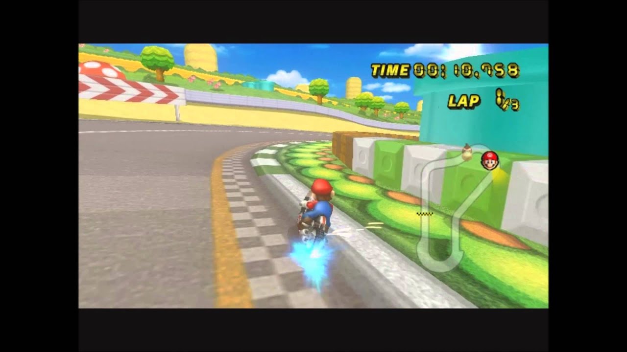 Mario Kart Wii Luigi Circuit - YouTube