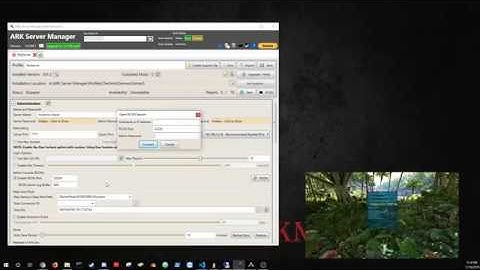 RCON tool for ARK Server Manager - How to use and set it up