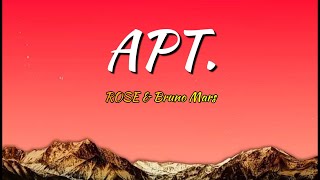 ROSÉ & Bruno Mars - APT.  (Lyrics) | #apt #rosé #brunomars