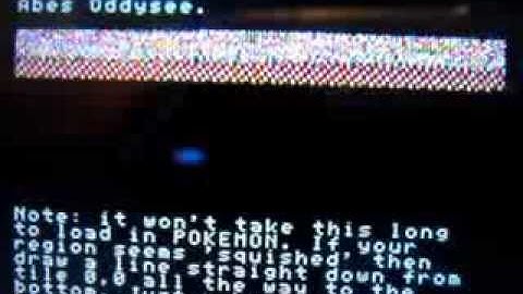 Pokemon on Petit Computer #4 Unfinished Update +QR Slideshow | Map Editor