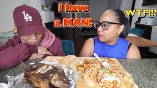 I HAVE A MAN NOW PRANK ON MY EX. MUKBANG PRANK