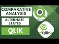 Comparative Analysis in Qlik sense Using Alternate States