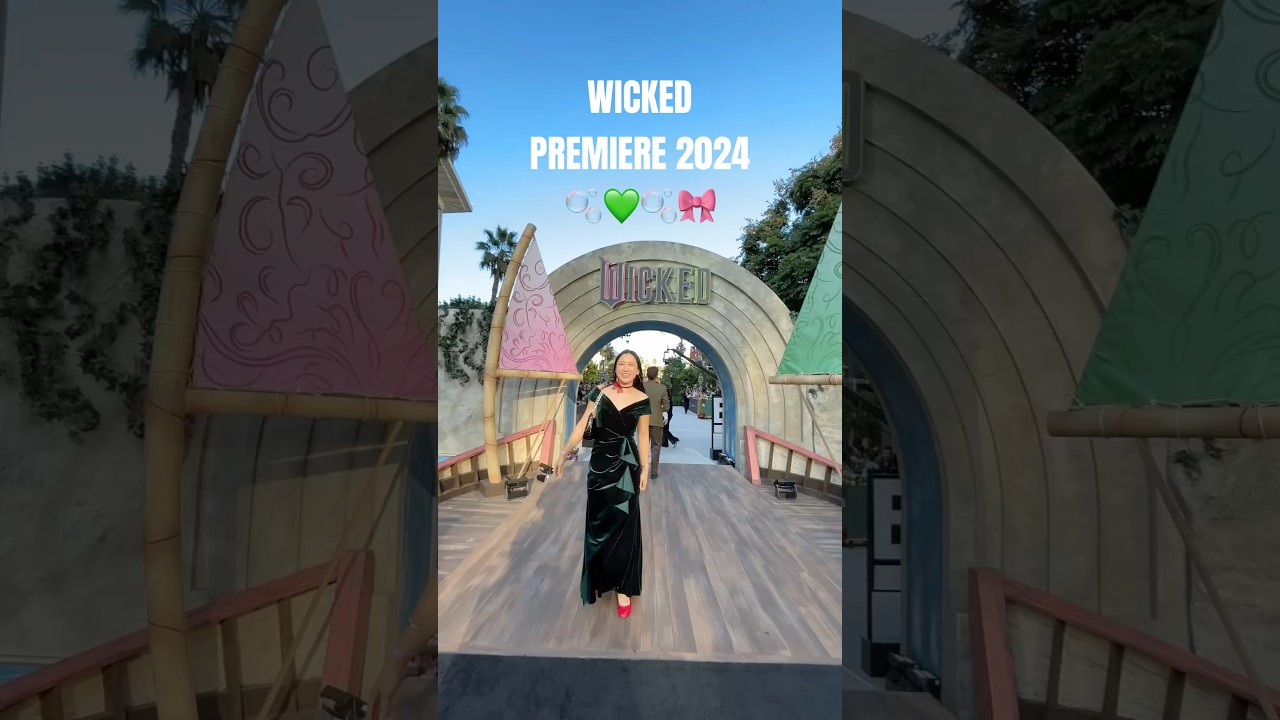Come with me to Wicked’s LA premiere!@UniversalPictures #wicked #moviepremiere