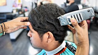 SPANISH WAVER HAIRCUT TUTORIAL: 360 WAVES LOW TAPER