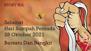 Story WA Hari Sumpah Pemuda 2021