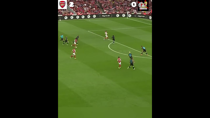 Arsenal vs Bayer Leverkusen Pre-season