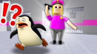 Escape Barrys Police Girl Obby Roblox Obby Challenge