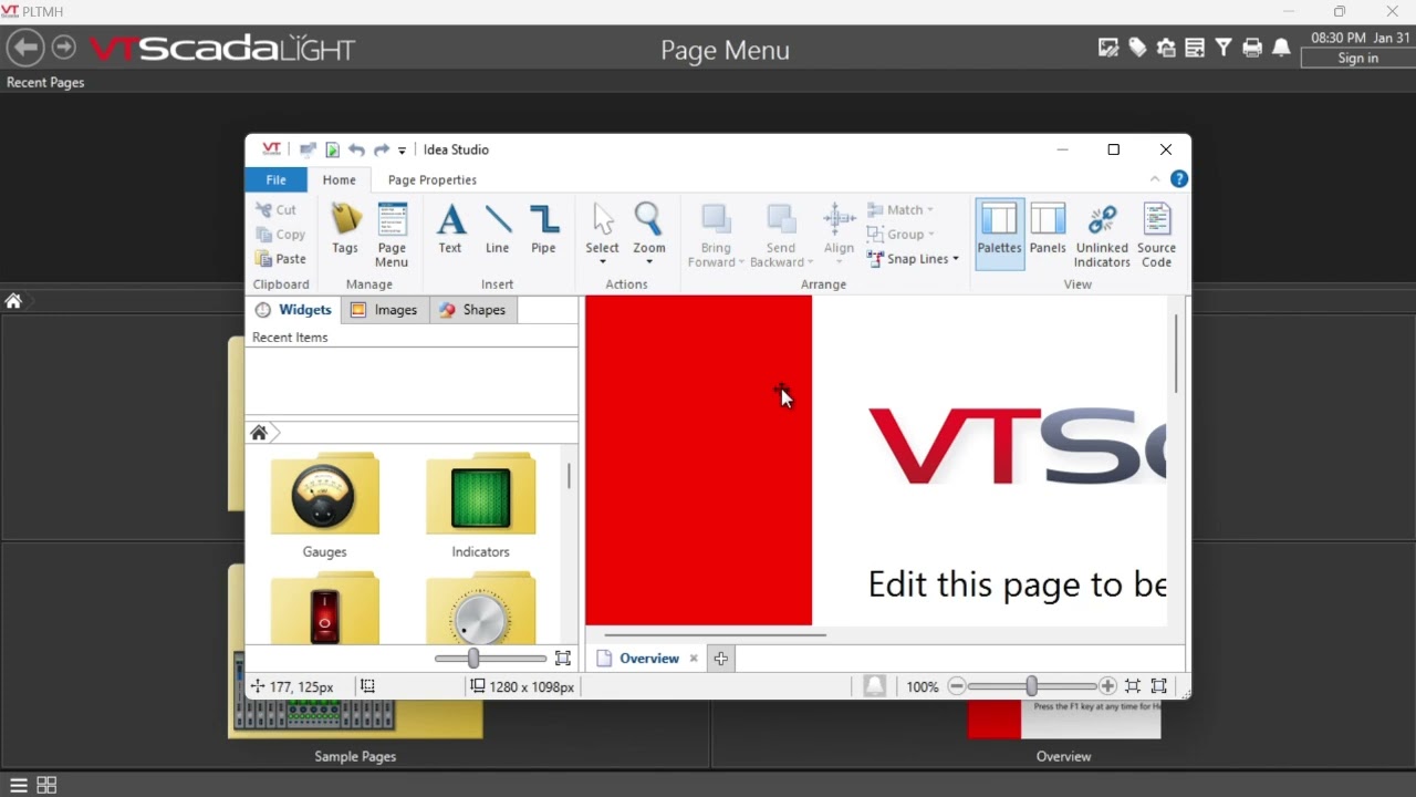 Belajar Scada mudah dan gratis Menggunakan VTScada