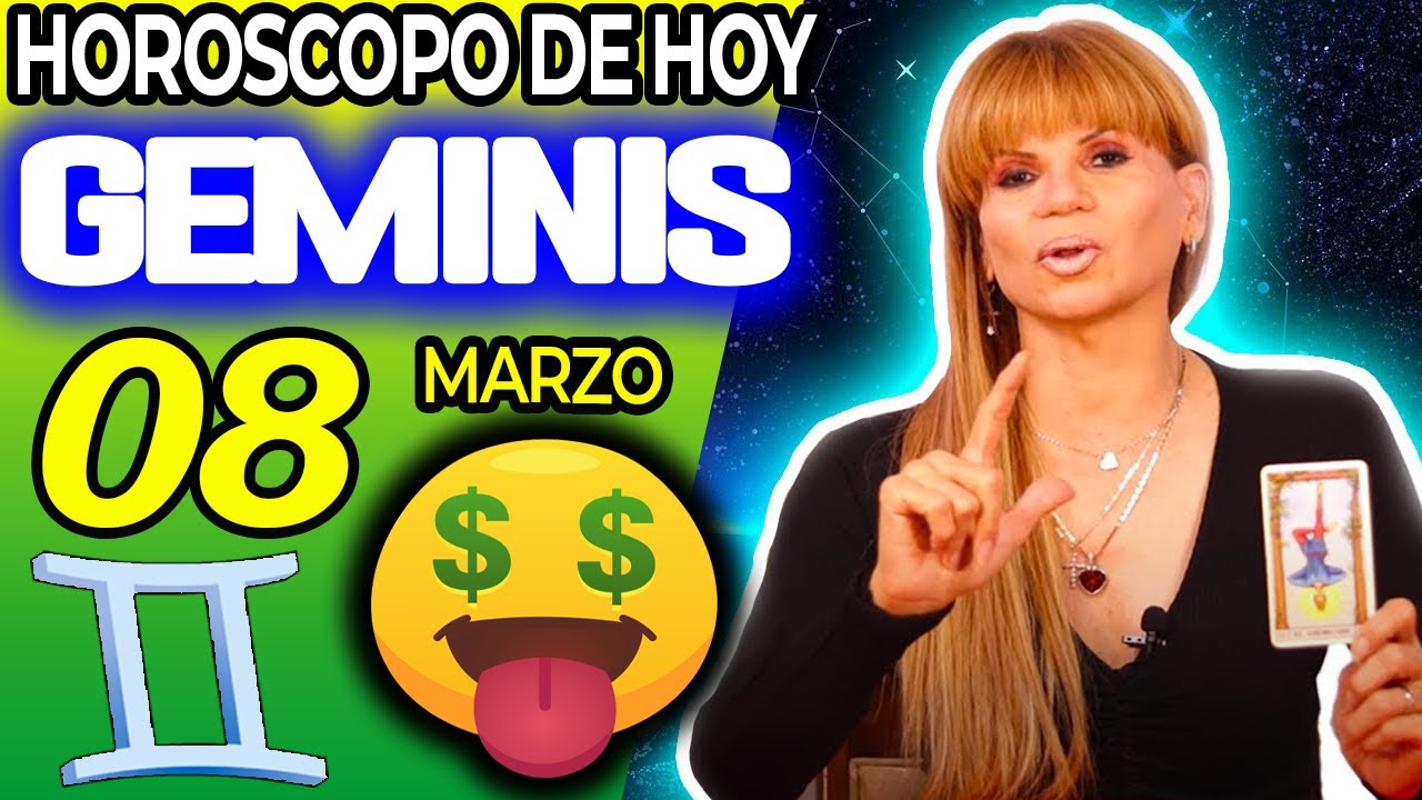 💸TE LLEGA UNA IMPORTANTE SUMA DE DINERO🤑 Géminis ♊ Mhoni Vidente 🔮 ...