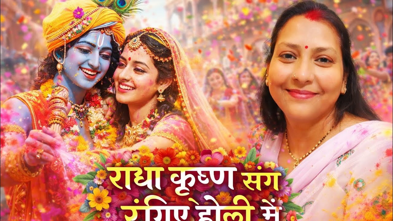 🌸#राधा कृष्ण की होली की अनसुनी कथा #️⃣शब्द है (the Bollsic pooja )🙏💐