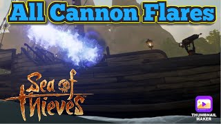 Sea of Thieves All Cannon Flares