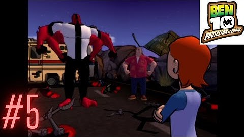 Ben 10 Protector Of Earth : The Video Game - PSP Playthrough Gameplay 1080p (PPSSPP) Part 5