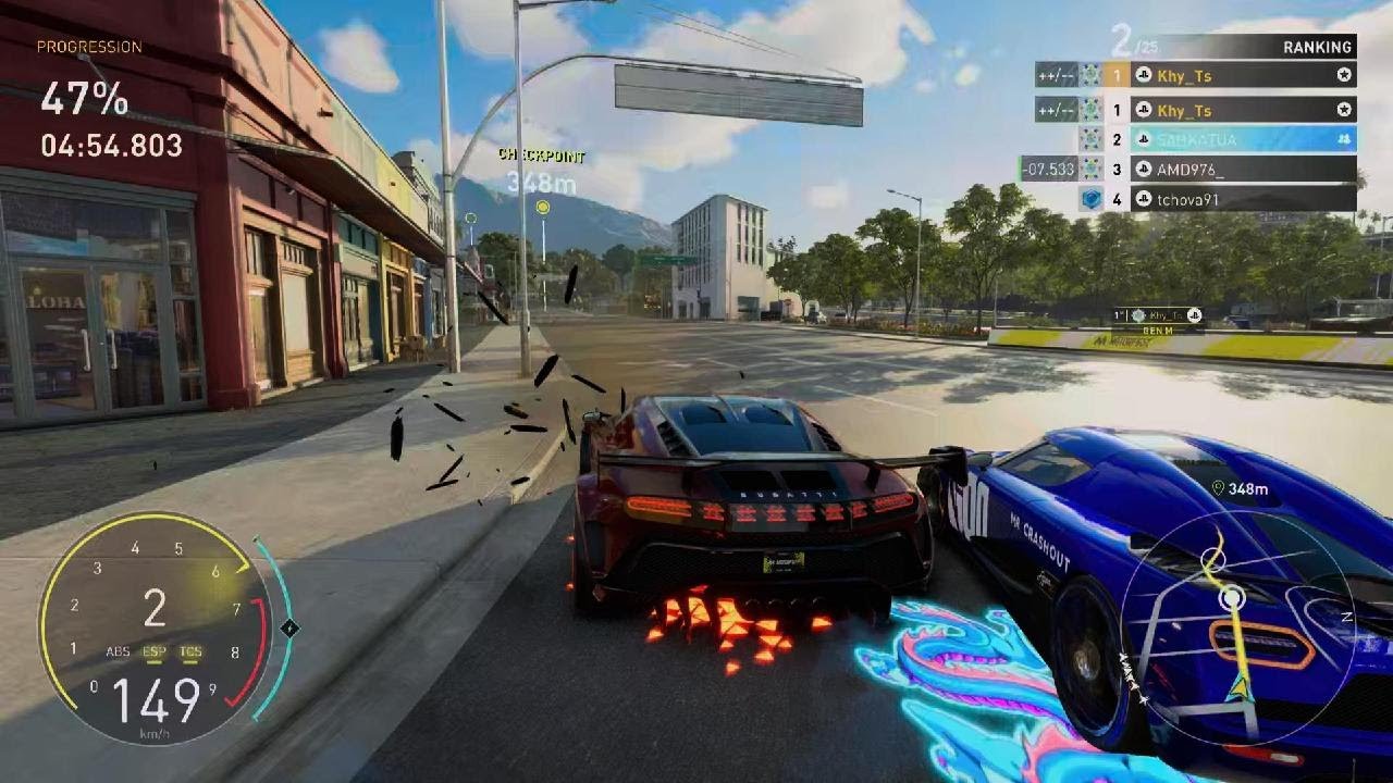 Racing Khy_Ts 1vs1🤩💪🏾//THE CREW MOTORFEST GRANDRACE