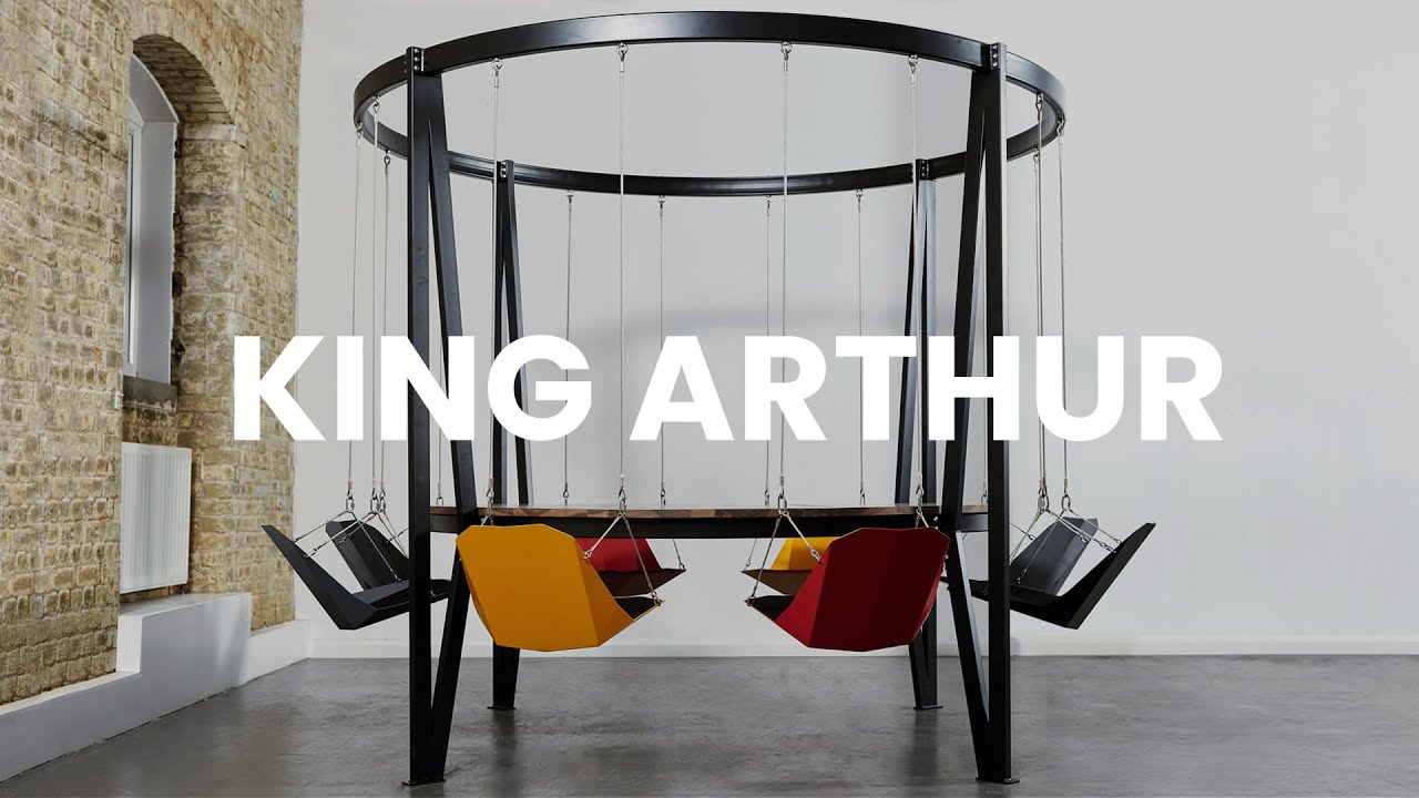 KING ARTHUR Round Swing Table by Duffy London
