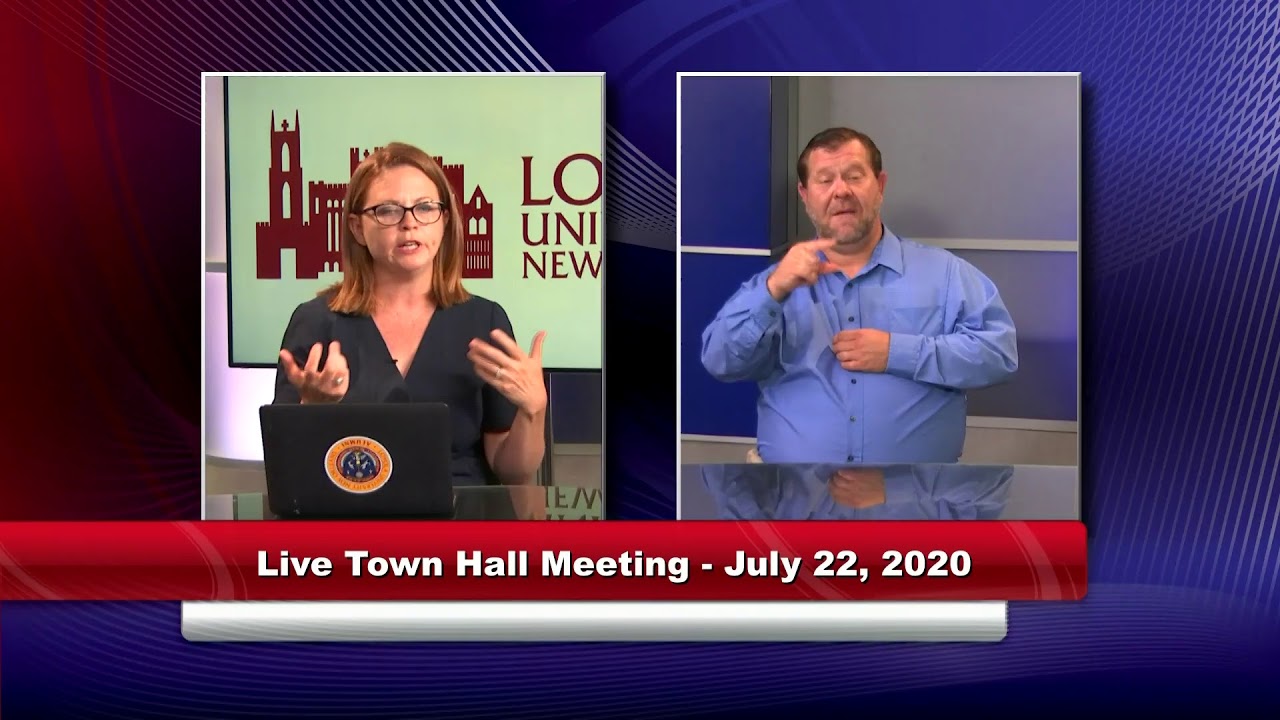 Loyola Town Hall Meeting for Parents - July 22, 2020 at 5 p.m. Central