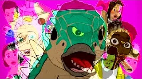 ♪ JURASSIC WORLD CAMP CRETACEOUS THE MUSICAL/♪ GODZILLA VS MECHAGODZILLA THE MUSICAL Mashup 89