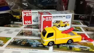 Diecast Tomica No.5 - Toyota Dyna Wrecker Truck