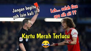 KARTU MERAH TERLUCU DALAM SEPAK BOLA 😂