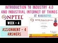 NPTEL: Introduction to industry 4.0 and Industrial Internet of Things Assignment 4 Solutions |Week 4