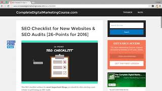 Assignment - SEO | The Complete Digital Marketing Course - 12 Courses in 1