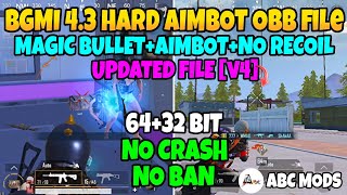 BGMI AIMBOT OBB 4.3 | BGMI 4.3 NO RECOIL CONFIG FILE | 4.3 BGMI ANTENA OBB | NO RECOIL OBB 4.3 pubg