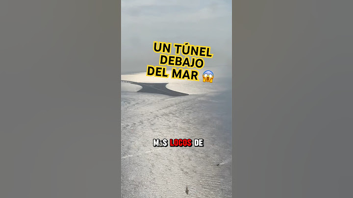 UN TÚNEL DEBAJO DEL MAR 😱 #nature #arquitetura #escandinavia #yt #parati #sea #crazy #travel