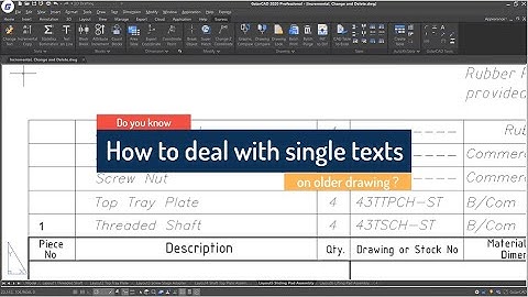 GstarCAD Express Tools- Incremental Copy, Change Text and Delete Annotation