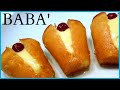 RUM BABA RECIPE Babà alla crema (italian cake) ricetta - Torte italiane