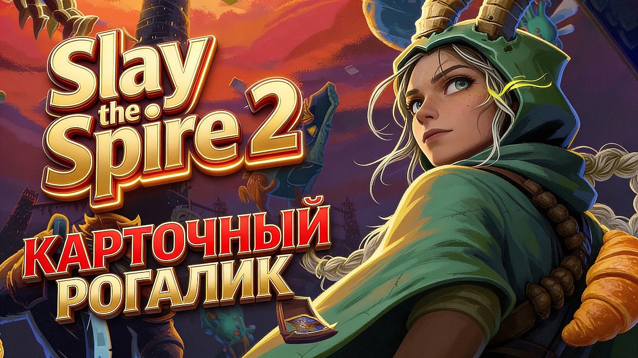 LIVE: Slay the spire 2 — первый взгляд и обзор | Полное прохождение Часть 1 На Русском