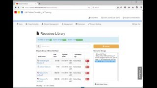 Resources - Upload Resource Files and Give Access Permissions
