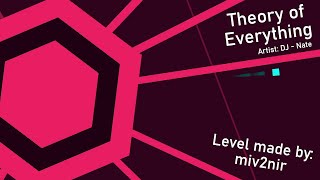 Theory Of Everything Dj - Nate Project Arrhythmia Level Made By Miv2Nir