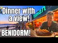 Benidorm  good food at  sunset  you need to try here