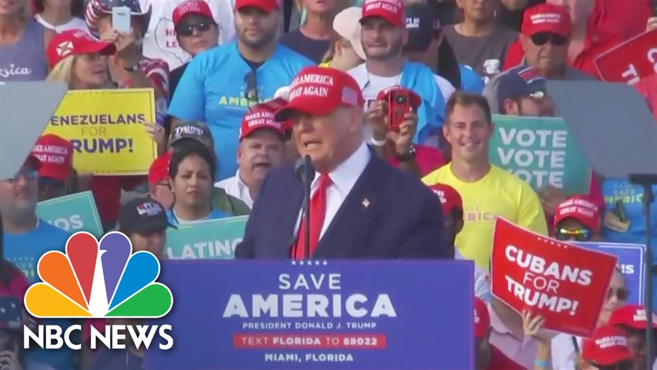 Biden, Trump Making Last Effort On Campaign Trail To Sway Voters