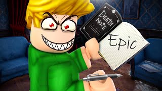 ROBLOX But I Have DEATH NOTE