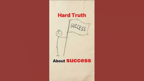 Stop Believing This Success Lie #motivation #discipline #selfimprovement #shorts