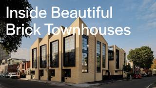 Inside Melbourne's Most Beautiful New Brick Townhouses