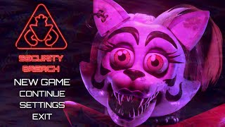 Five Nights At Freddys Security Breach Menu Fanmade