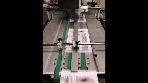 Tabbing Machine-  Wafer seal tabbing machine for mailing